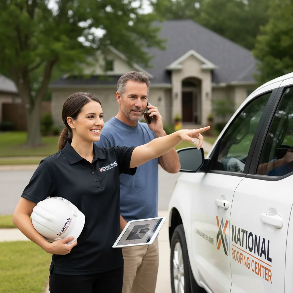 National Roofing Center customer support in Stafford